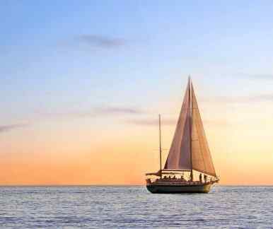 seascape, sail boat, sailing